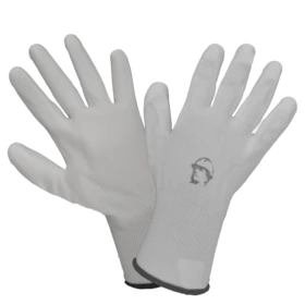 Перчатки "РосМарка" нейлоновые с ПУ покрытием ладони, белые