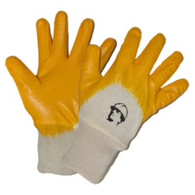 Перчатки "Лайт"РосМарка" хб с легким нитриловым покрытием, цв. желтый